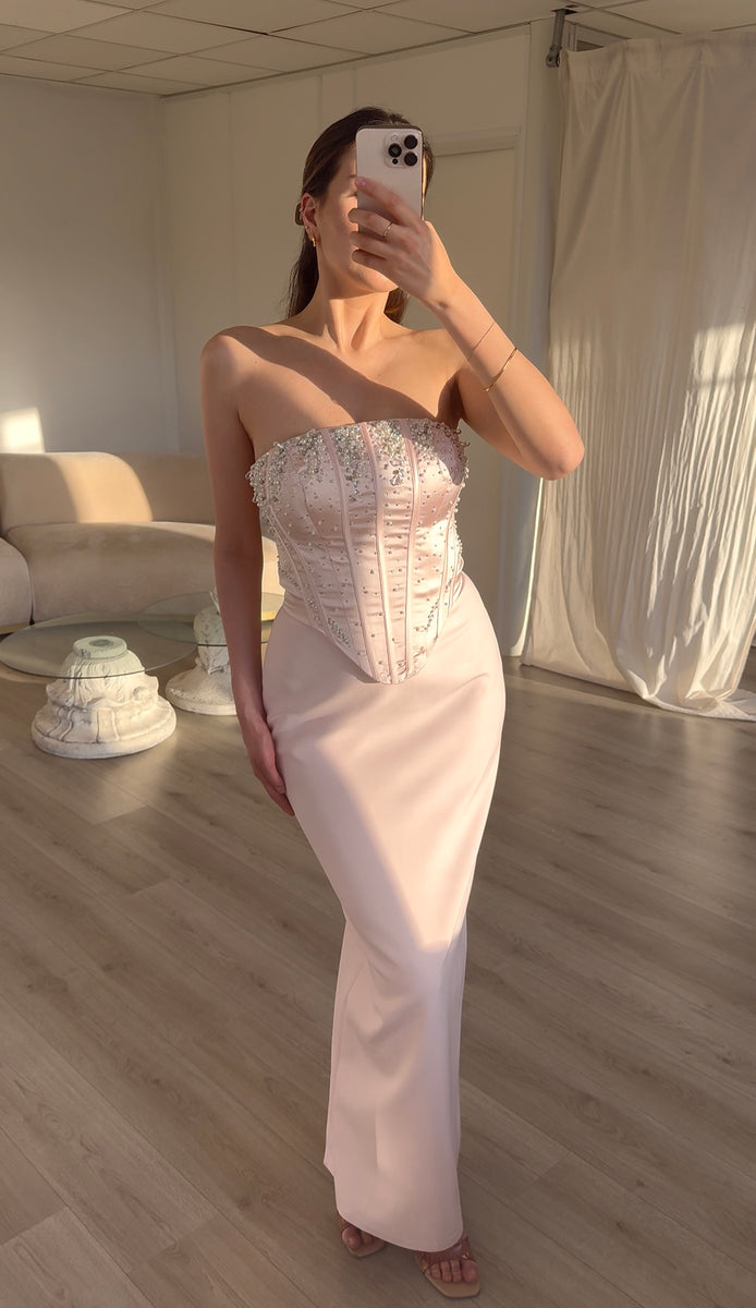 ONLY Kleid 'ONLNESSA' in Kitt | ABOUT YOU