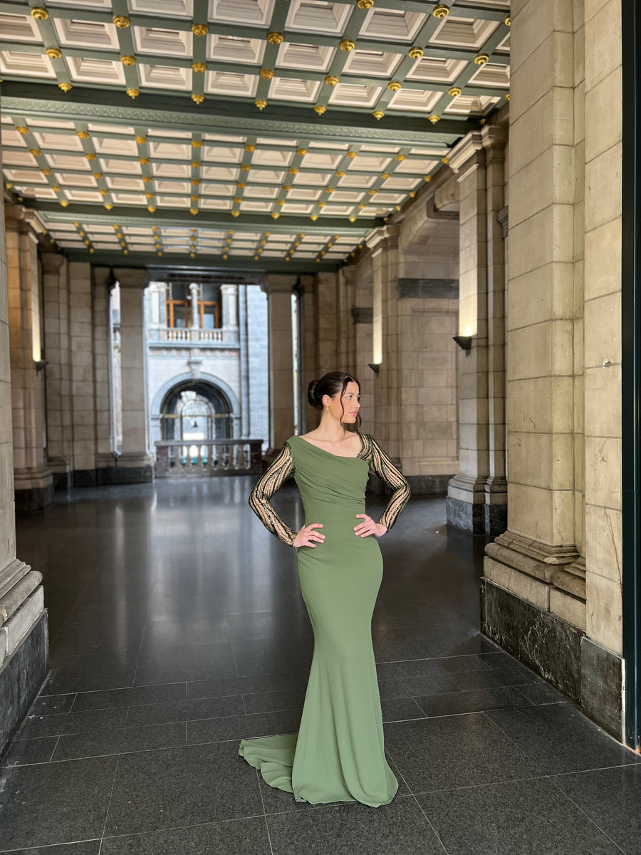 Luanna Dress in Amazonian Print main image 0