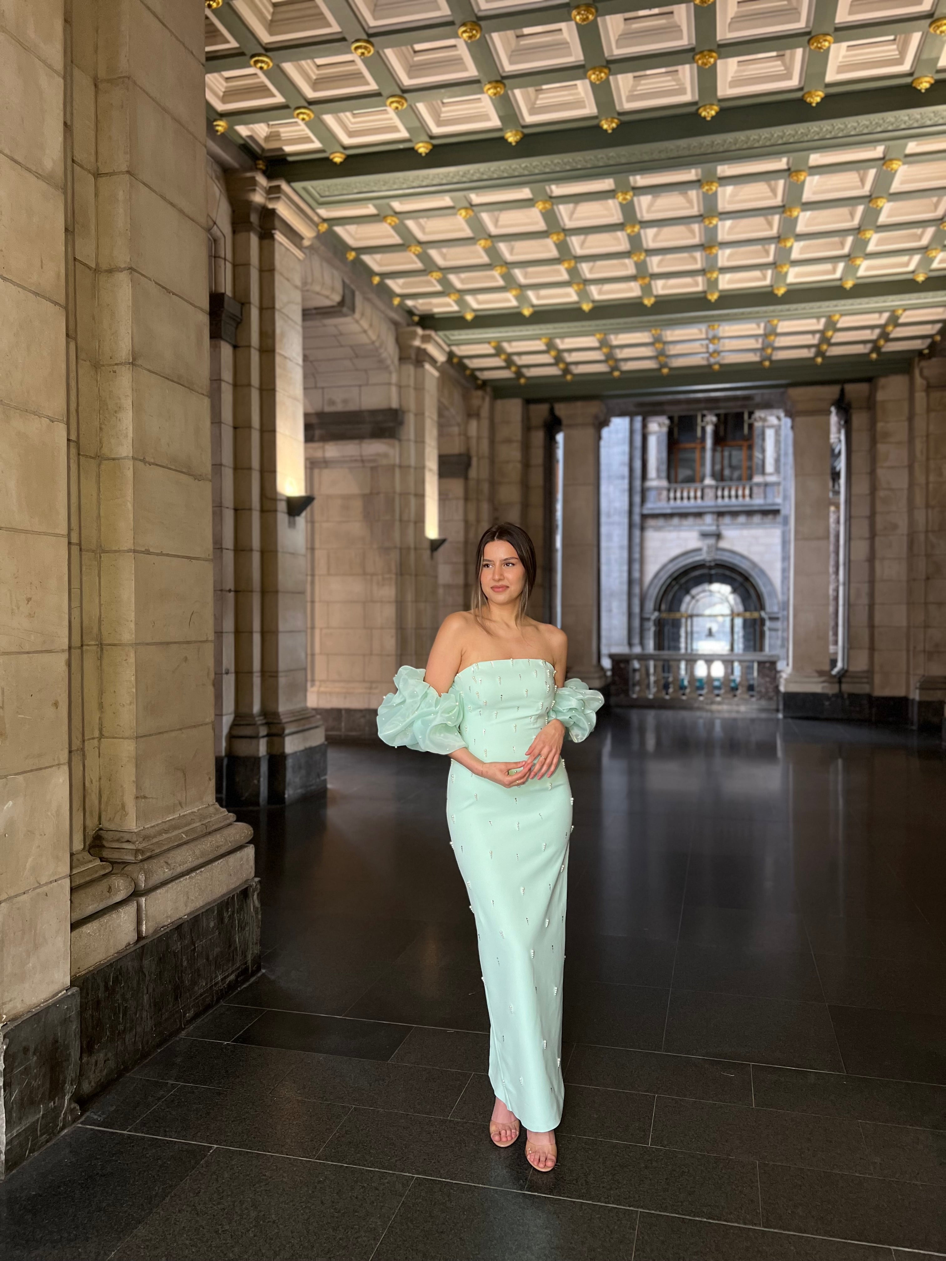 The Marilyn dress mint green Leyna Dresses The Marilyn dress mint green Leyna Dresses
